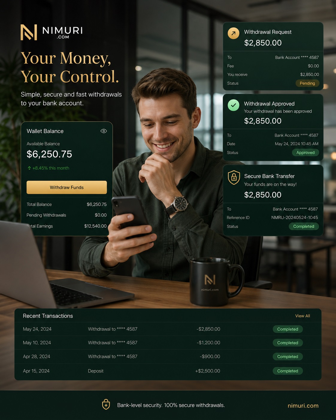 Withdrawal wallet